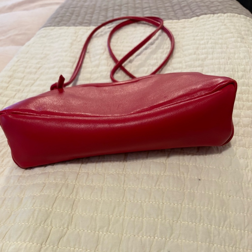 Mansur Gavriel Red Leather “Baci” Bag - Picture 5 of 5